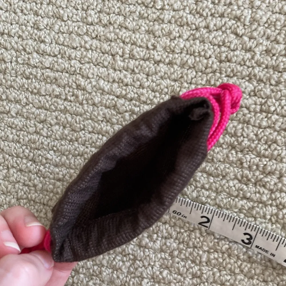 Kate Spade Mini Dust Bag Dusty Jewelry Holder Small 3.75” x 4.25” Like New - Image 5