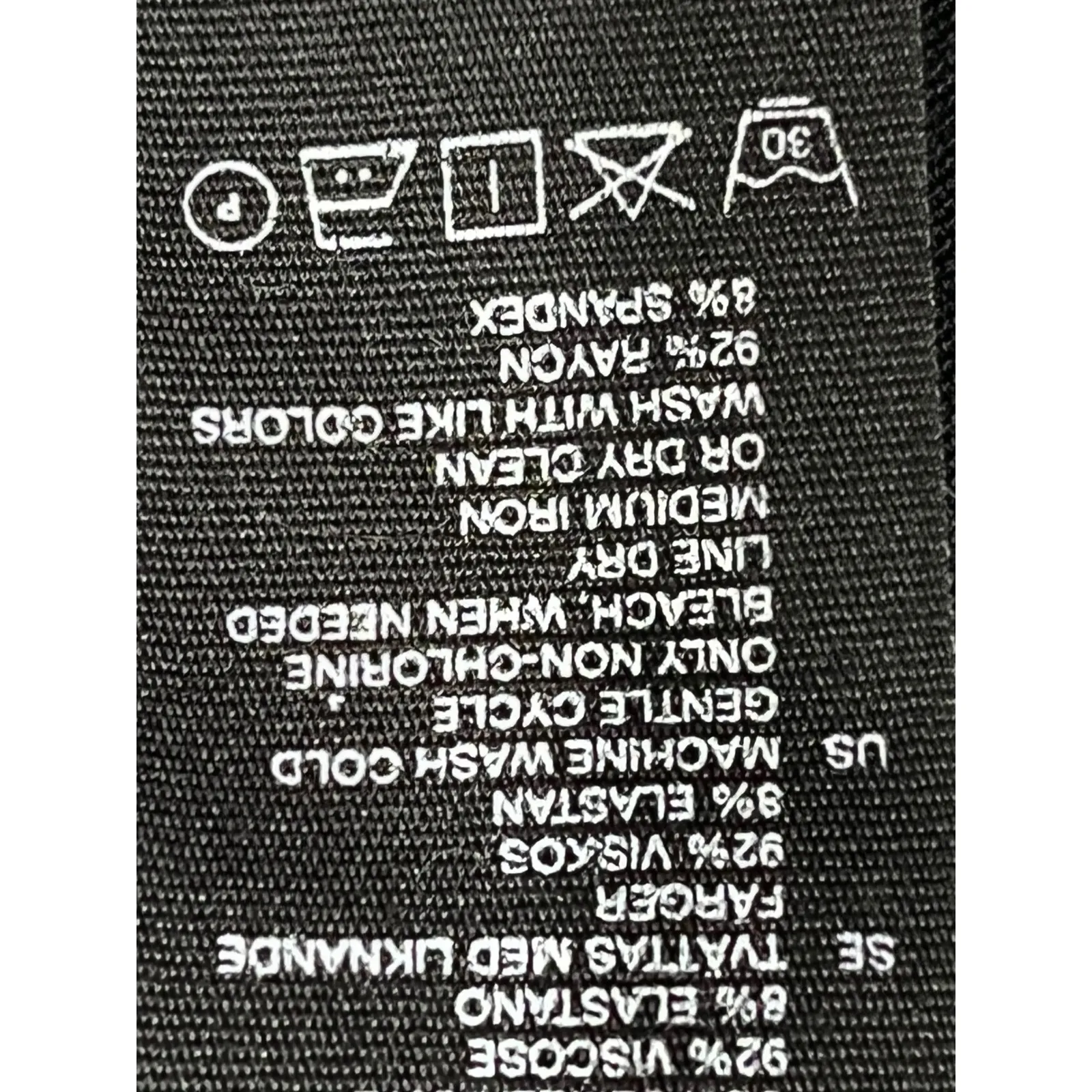 Other Stories Black Halter Neck Fit Flare Dress Womens Size 4 - Image 5