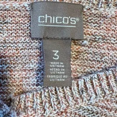 Chicos V-neck Women’s Sweater 3/4 Sleeve A940 - Image 4
