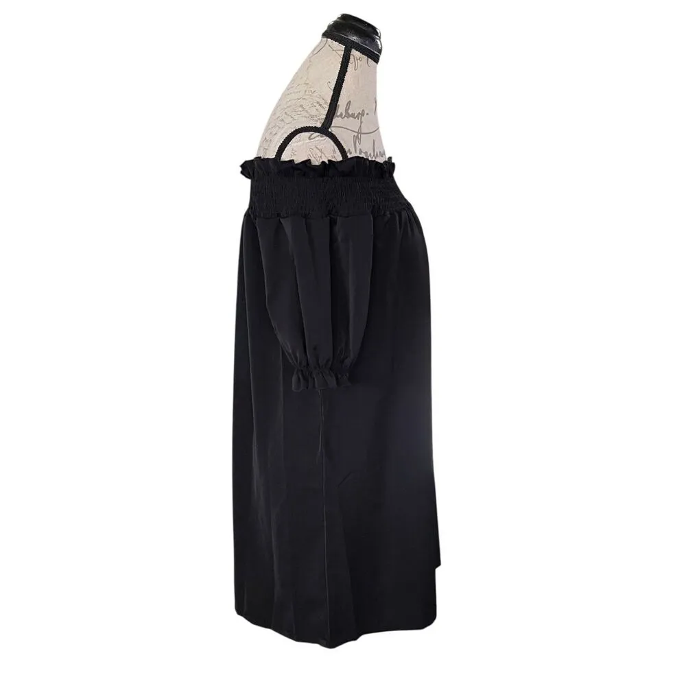 Yoins Womens Dress Sz Small Sz 4/6 Off Shoulder Mini Whimsigoth Gothic Witchy - Image 3