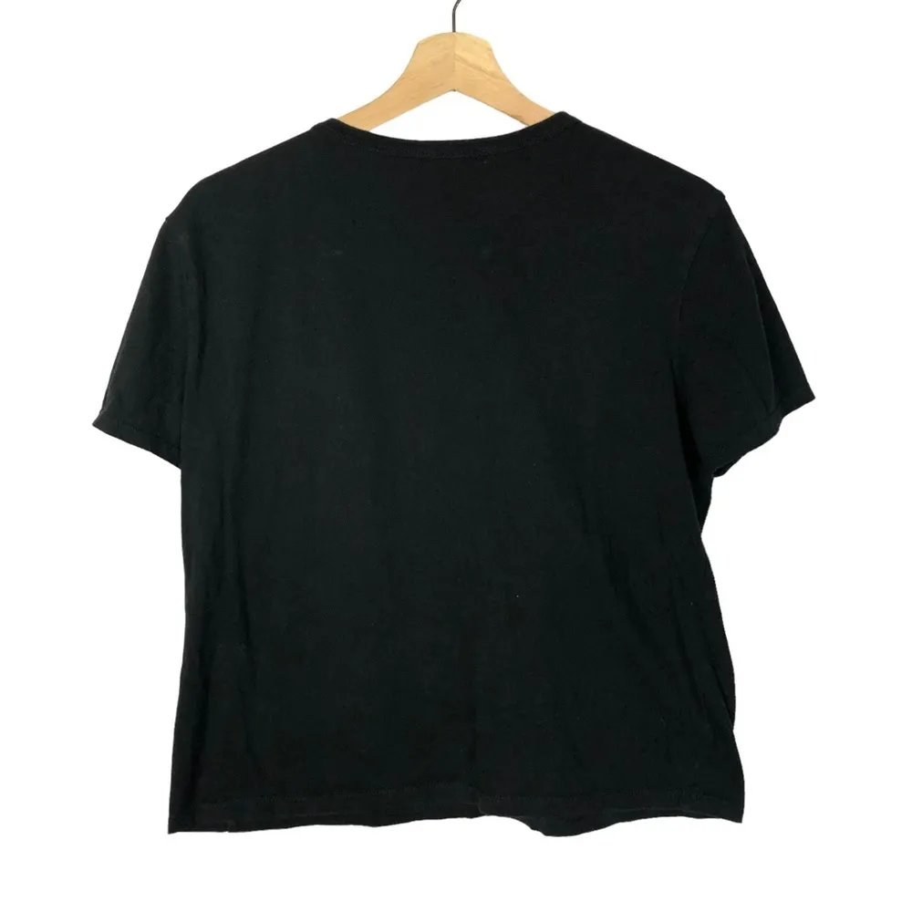 Zara Black Weekend Graphic Crewneck Short Sleeve T-Shirt S - Image 2