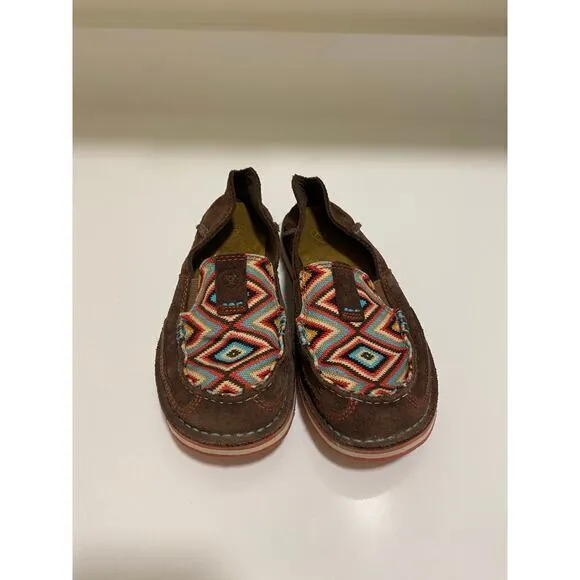 Ariat Women's‎ Cruiser Shoes Slip On Flats Loafers Aztec in Coffee Bean Sz 5.5 - Image 2