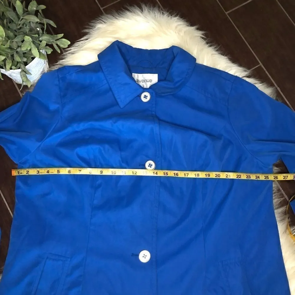 Avenue royal blue utility jacket 18/20 - Image 8