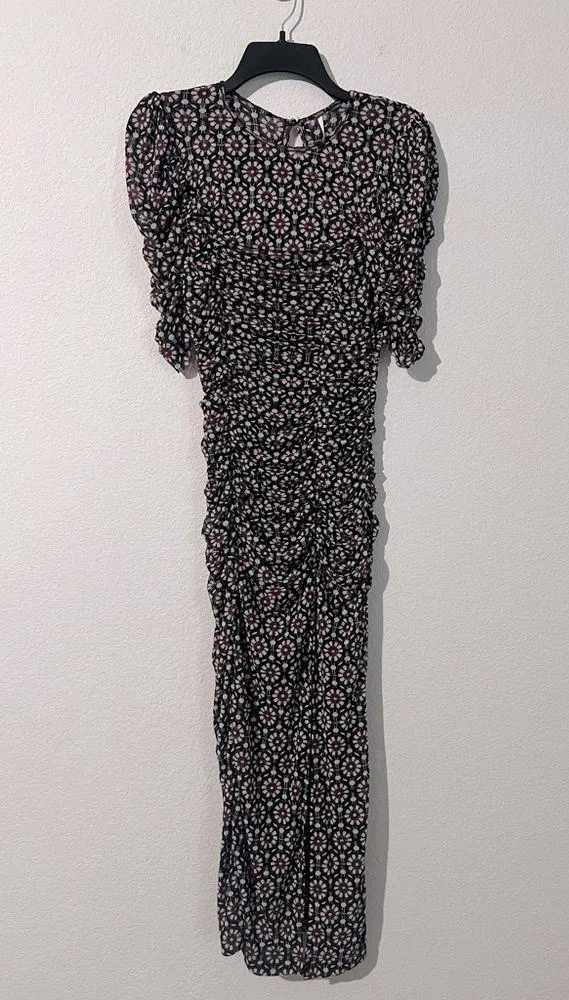 Free People Briella Midi Dress in Black Combo, NWT, Size S - Image 6