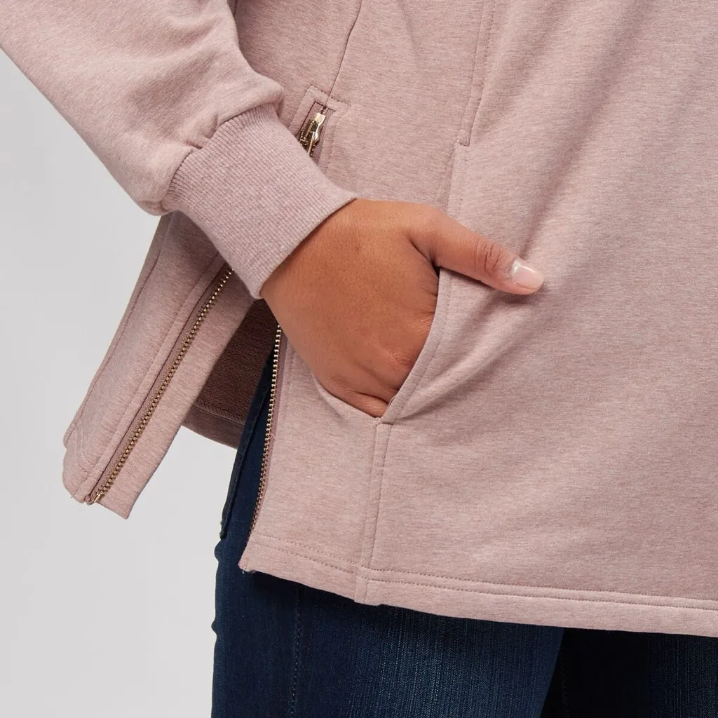 Varley Atlas Sweatshirt tan brown size medium - Image 3