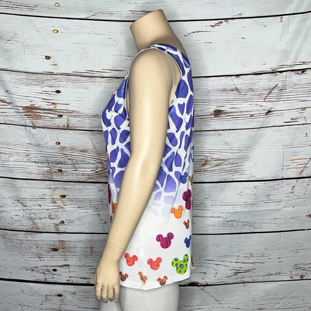 Disney Parks Size XXL Animal Kingdom Mickey Mouse Tank Top Blouse - Image 2