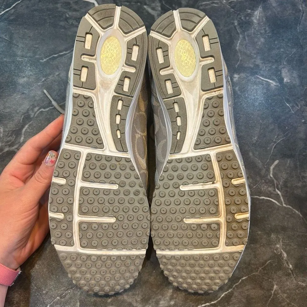 Coach Karine A2618 Women’s Size 10M Gray Tennis Shoes - Image 10