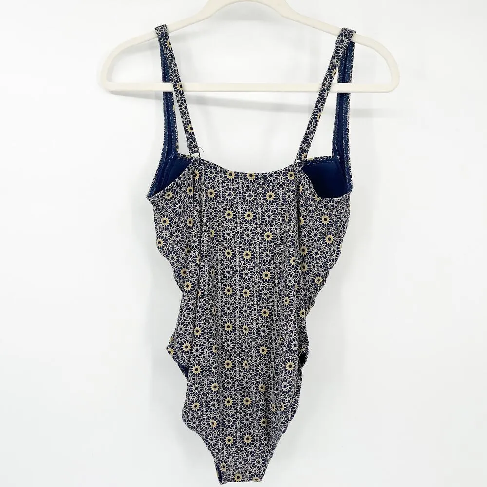 Bond Eye Australia Women Multi Fit Cup Floral Slimming One Piece Swimsuit Size 8 Blue - Image 9