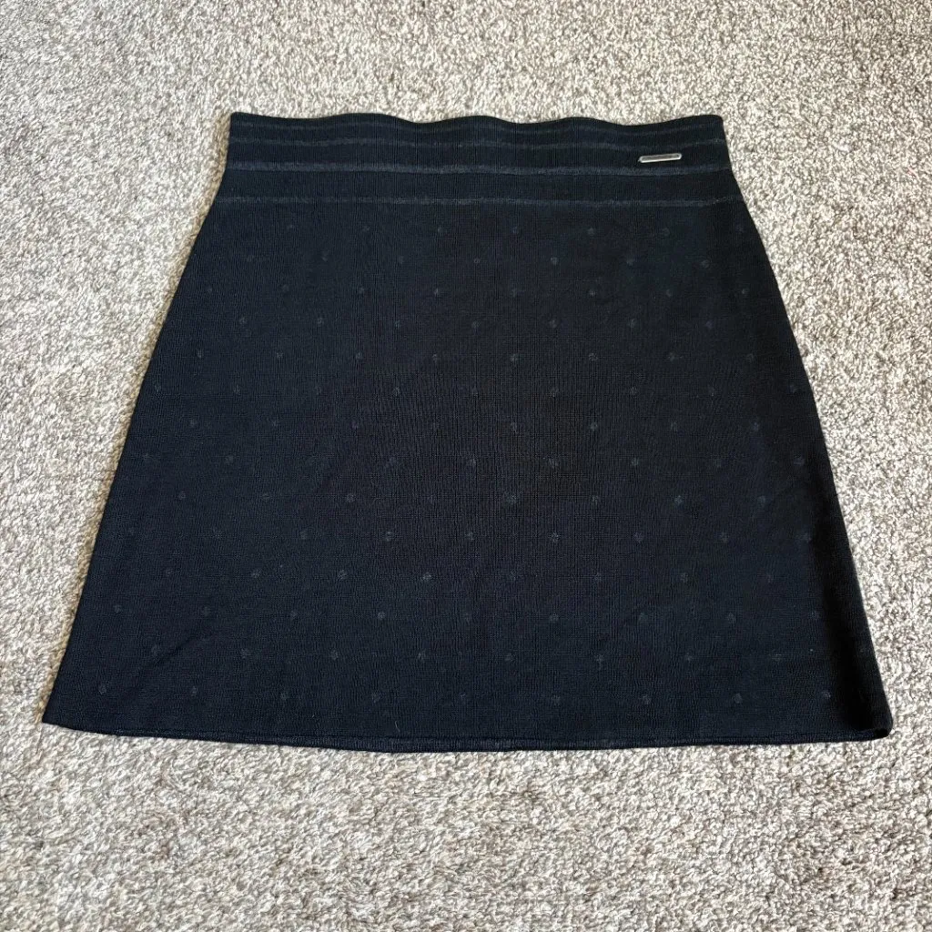 Smartwool Womens Skirt Mini Black Wool Size Small NWT - Image 6