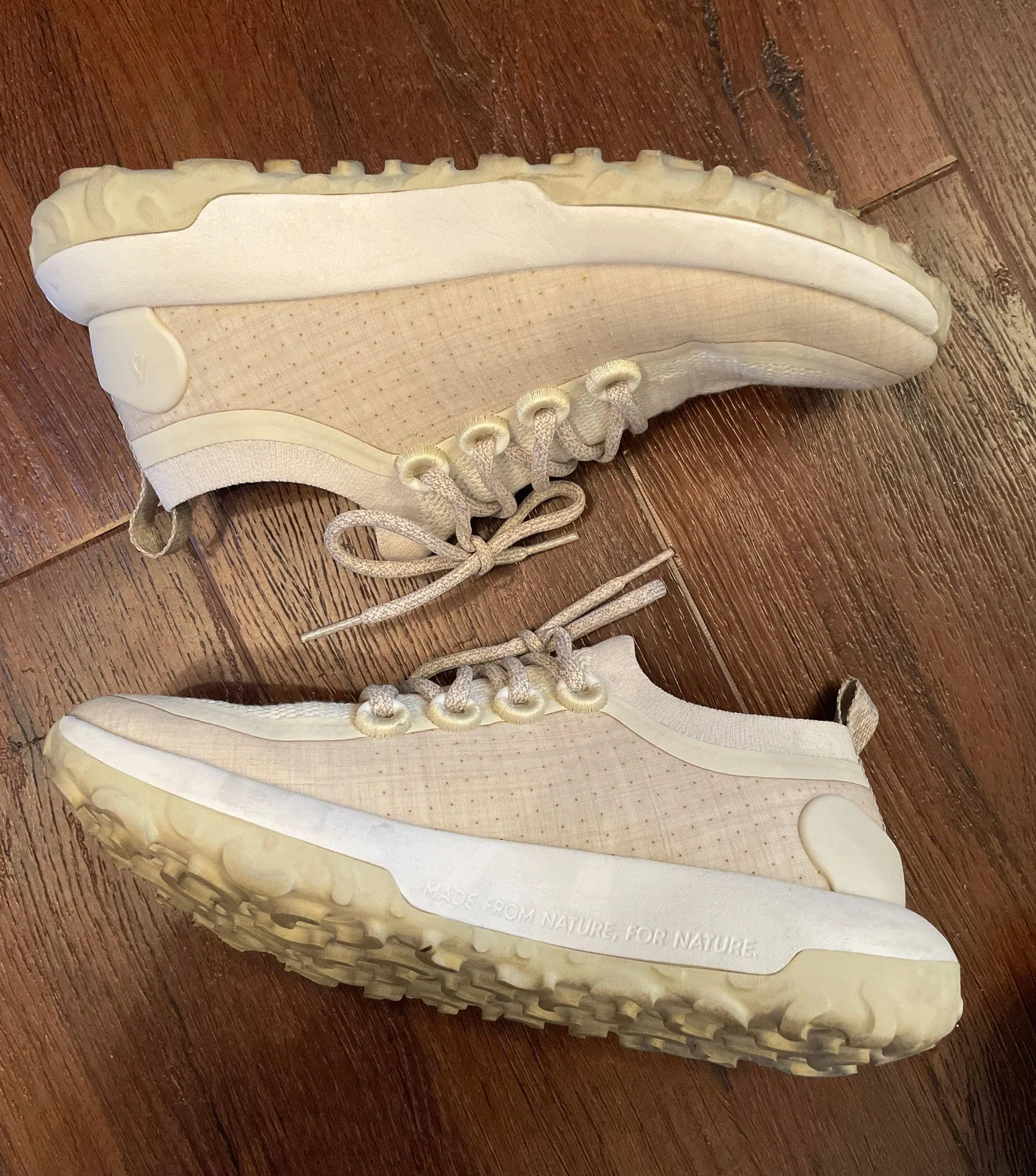 Allbirds Women’s Trail Runners SWT - Natural White (Cream Sole)  - Image 2