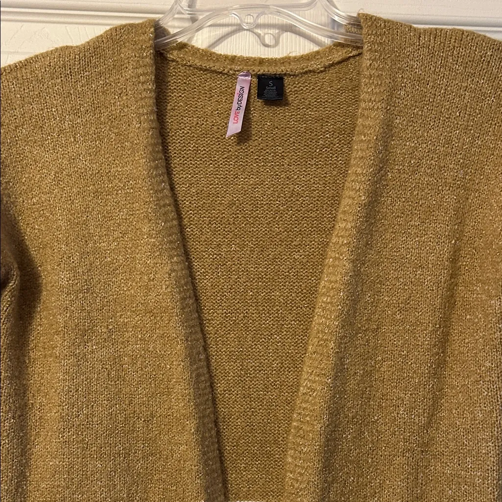 Love By Design Multicolor Striped Cardigan Small - Image 3