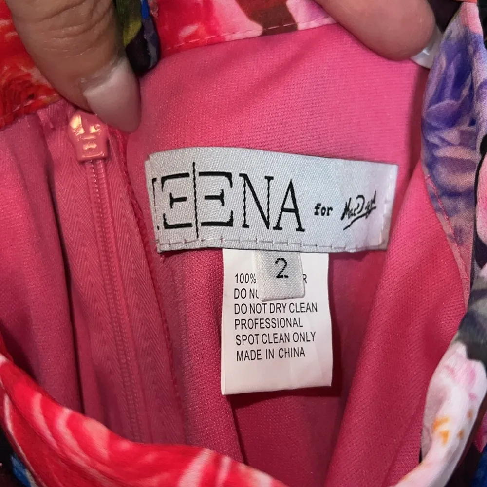 NWOT Ieena for  Floral Ruffle Maxi Skirt - Image 6