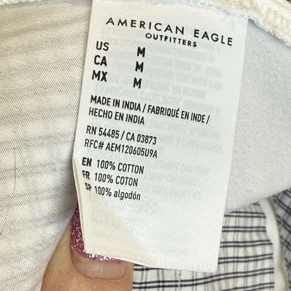 American Eagle Medium Baby Doll Mini Dress NWT - Image 8