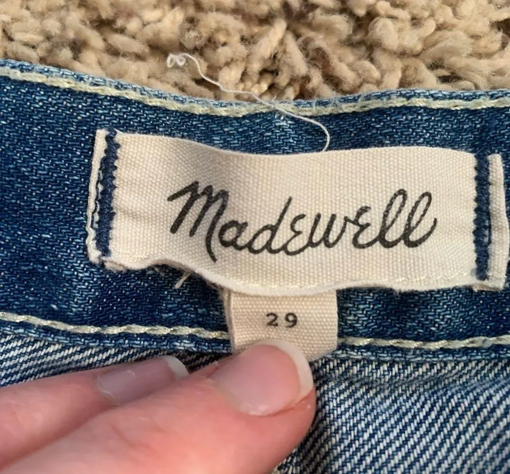 Madewell | size 29 high waist shorts - Image 6