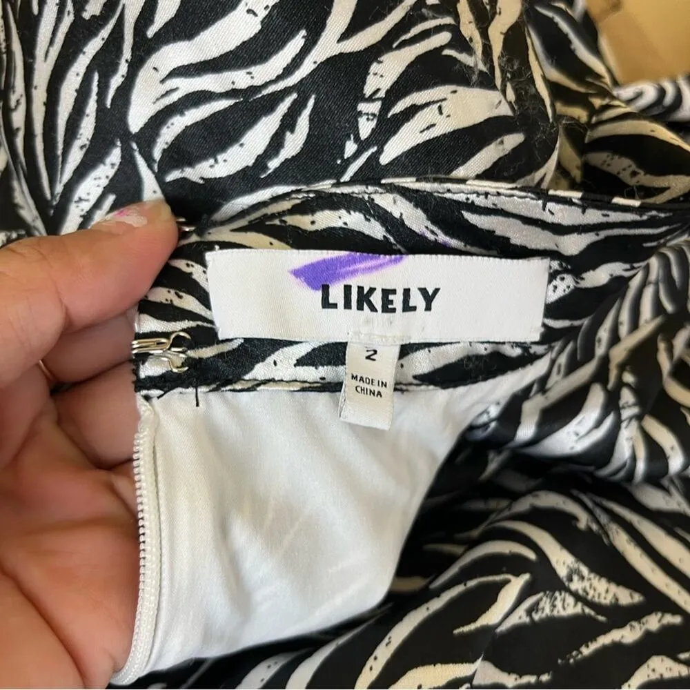 Likely Khaleesi Dress in Ivory Black Size 2 - Image 10
