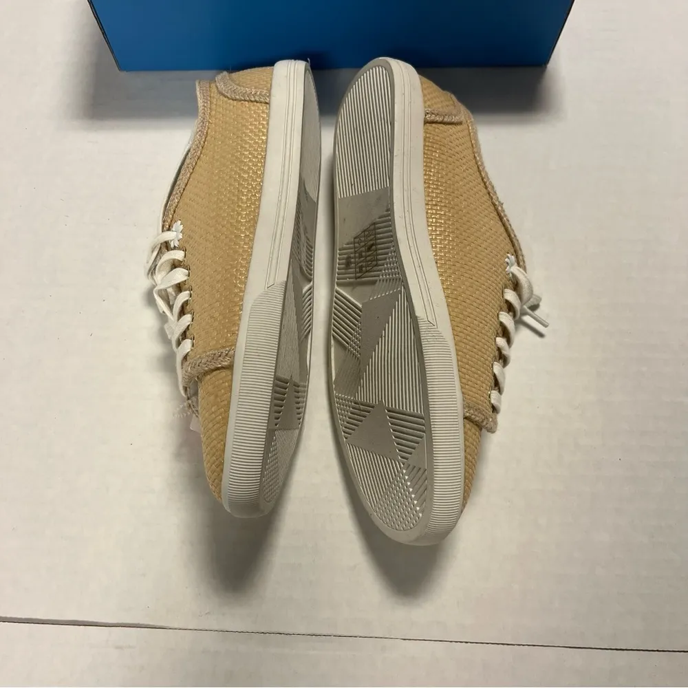 Jack Rogers Sneakers Lia Rope Sneaker in Tan Rattan Sz 8 NEW IN BOX NIB - Image 6