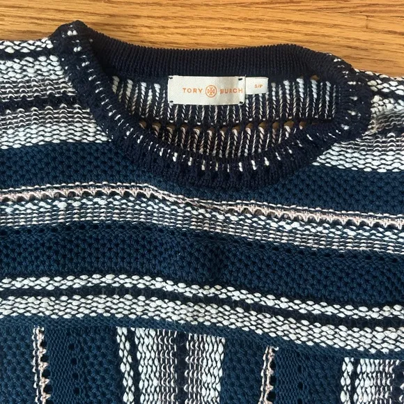 Tory Burch crocheted Knit Sleeveless Top - Image 2