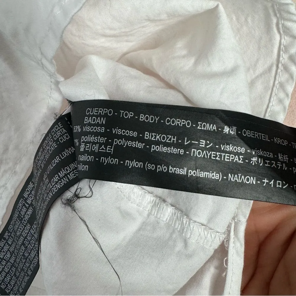 Zara blush pink sweatshirt size medium - Image 5