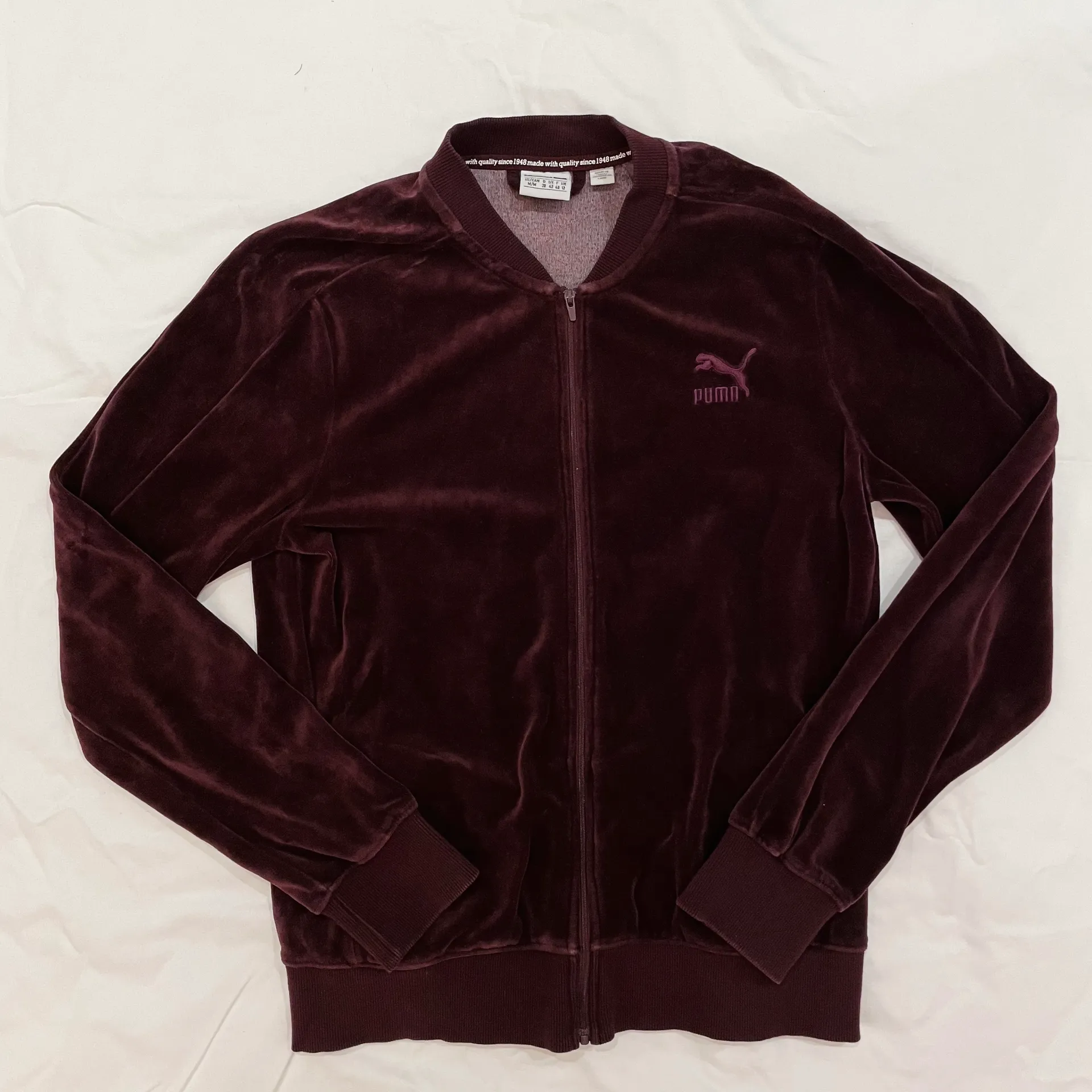 Velour Track Suit Jacket - Image 4