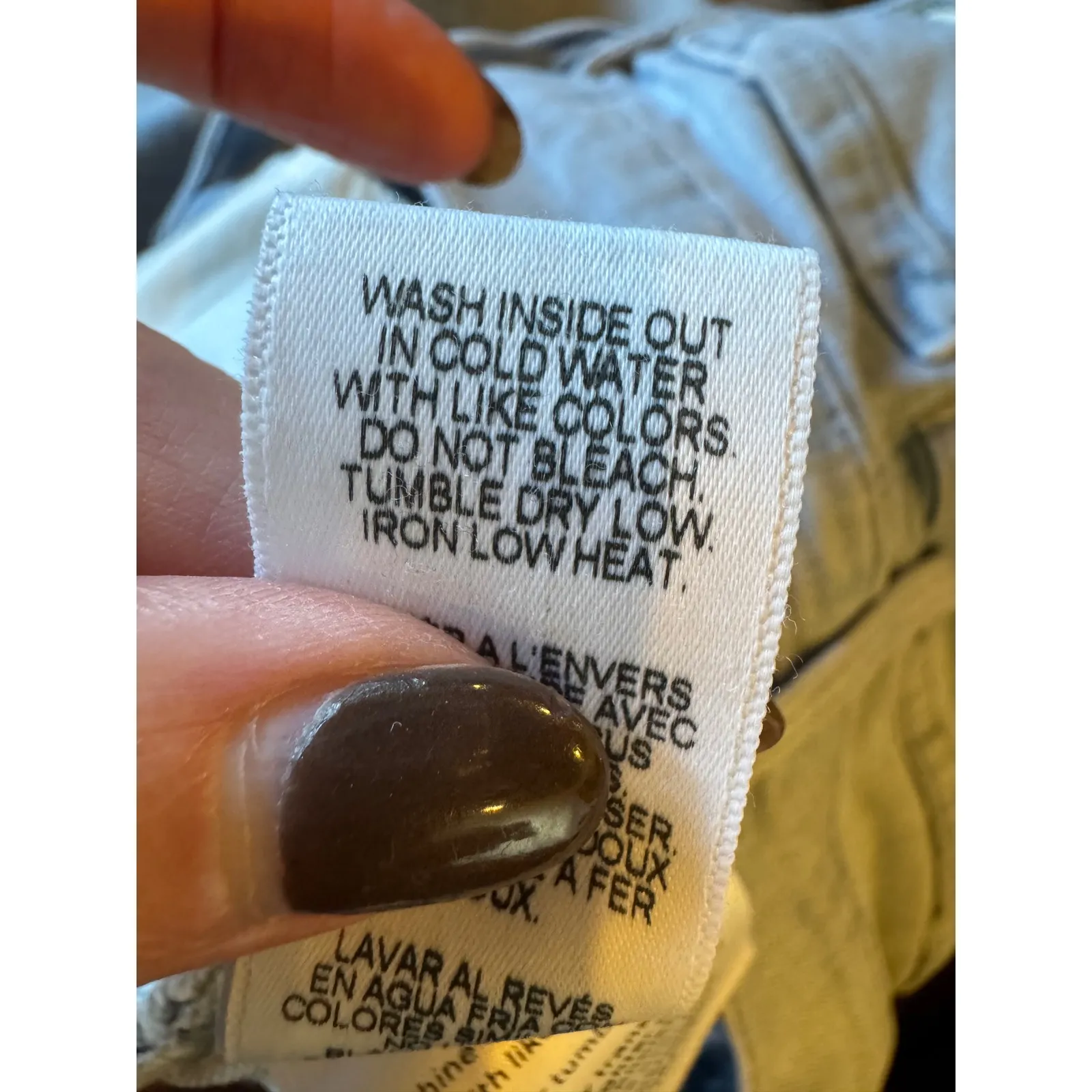 Frame Denim Jeans Women 27‎ Blue Tadley Light Wash Ali High Rise Cigarette - Image 10