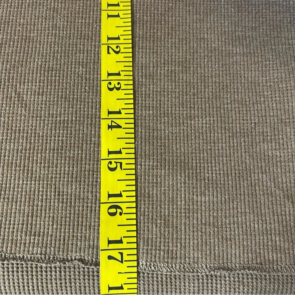 American Eagle Brown Knit Cowl Neck Sweater Size M - Image 8