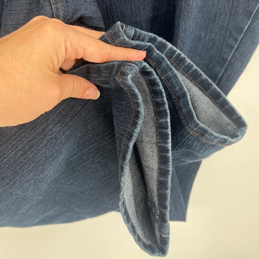 Lane Bryant Skinny Womens Jeans Sz 26 Dark Wash Tighter Tummy Stretch Shaper - Image 6