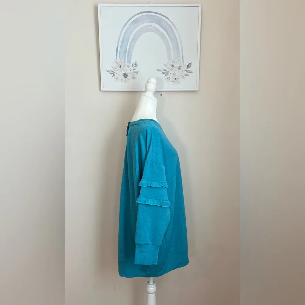 Matilda Jane Wonderment Ruffle Tunic Sweatshirt - Image 3