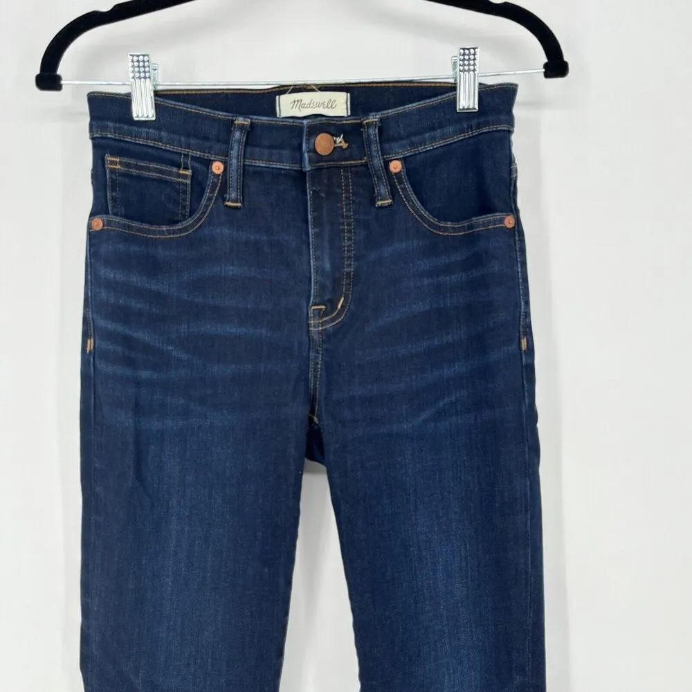 Madewell 9" Mid-Rise Skinny Jeans Larkspur Wash TENCEL Denim Edition Size 26 - Image 12