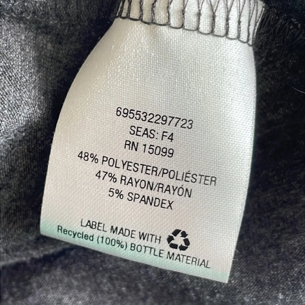 Covington Grey Shrug Sweater with Waterfall Collar - Image 5