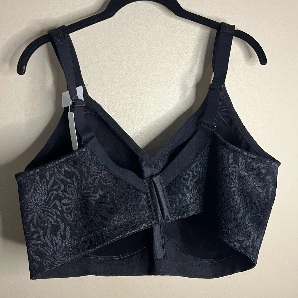 ZeroBound Minimizer Bras Wirefree Full Coverage 44H Bra Black Size undefined - Image 6