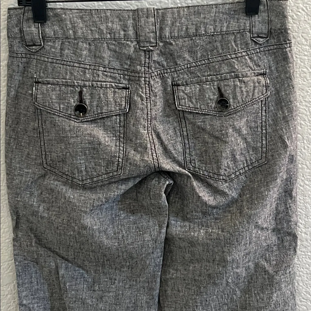 Anthropologie Daughters of the Liberation Linen Blend Straight Leg Pants SZ 0 - Image 6