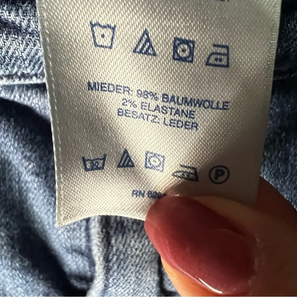 Lands' End Denim Blue Pencil Skirt - Image 7