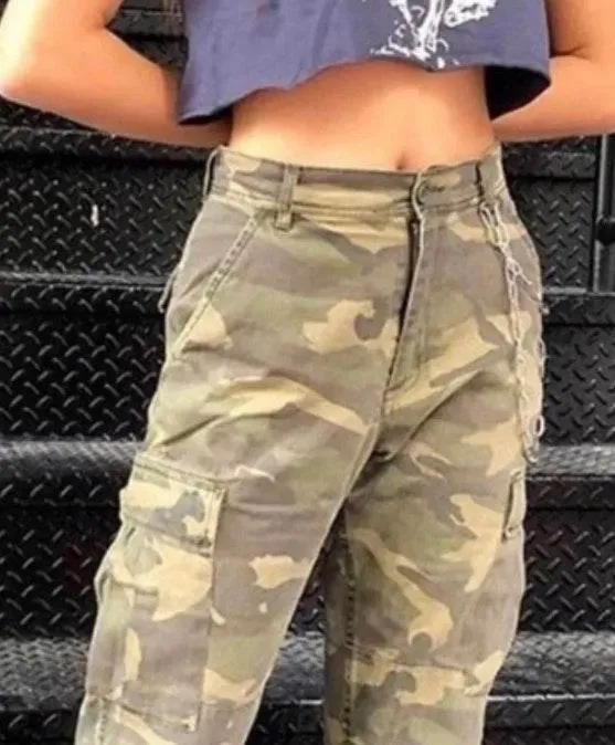 Brandy Melville camo pants - Image 3