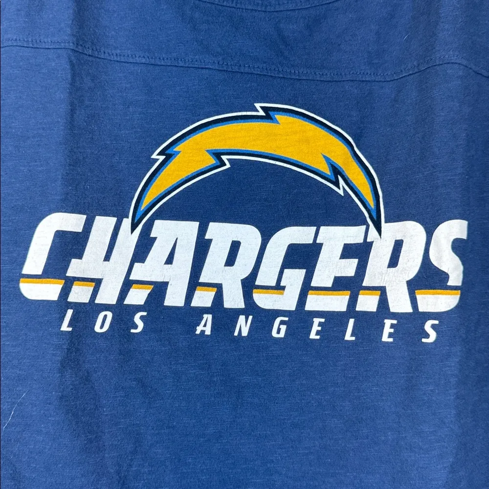 NFL Team Apparel Los Angeles Chargers Navy Blue Shirt Size XXL #5920 - Image 4