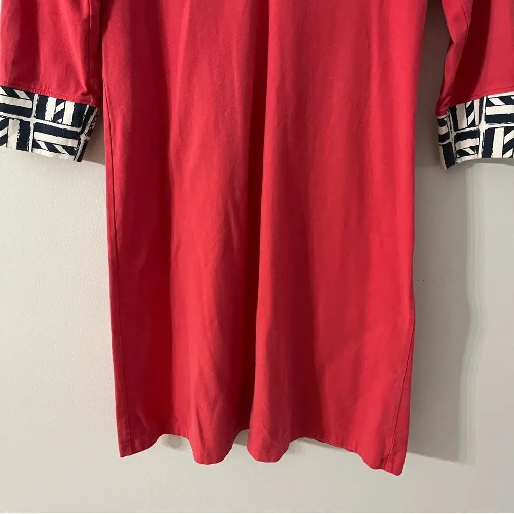 Mahi Gold long sleeve collared Dress. Size Medium - Image 3