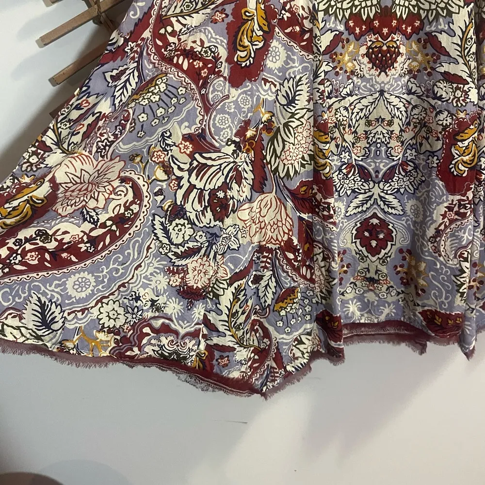 Urban Outfitters Silence & Noise Witchy T Shirt Dress Floral Print Tunic Boho - Image 5