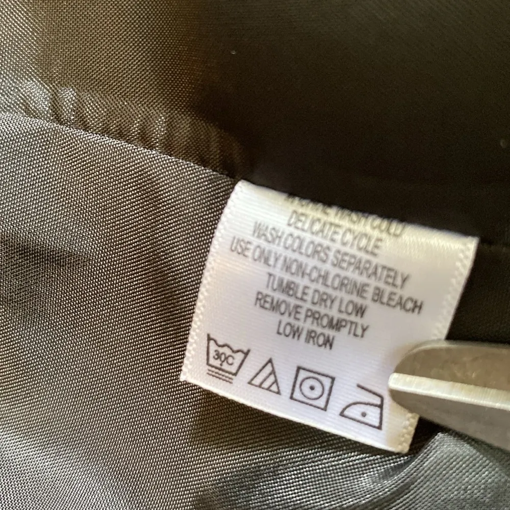 MetroStyle Leopard Blazer Jacket Brown Size 4 - Image 11