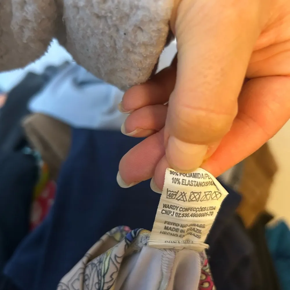 Liquido Eclectic Colorful Floral Active Leggings Pink Size M - Image 4