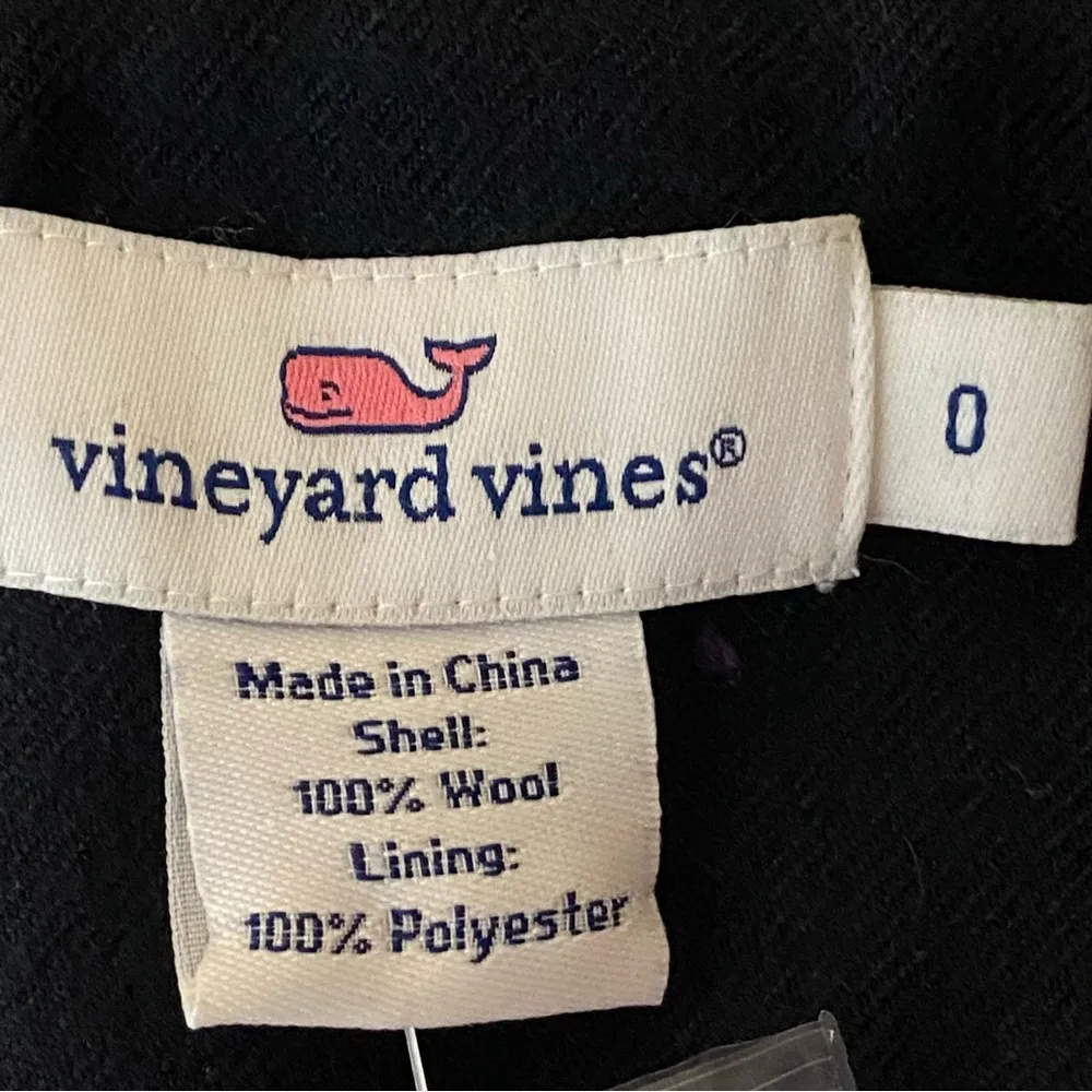 VINEYARD VINES 100% Wool navy Collegiate classic Twill Tweed blazer Size 0 NWOT - Image 12