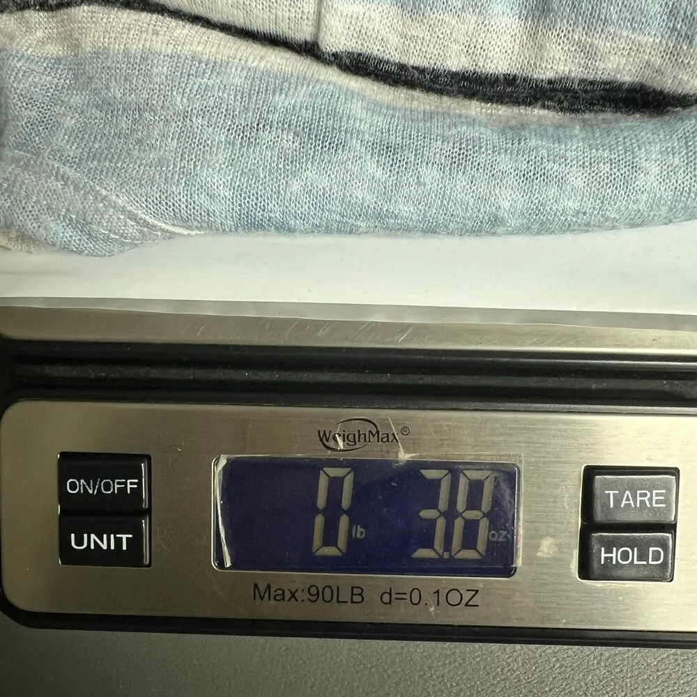 Haptics Striped Button Down Sleeveless Tie Front Top Size Small Flowy Fit Blue - Image 11