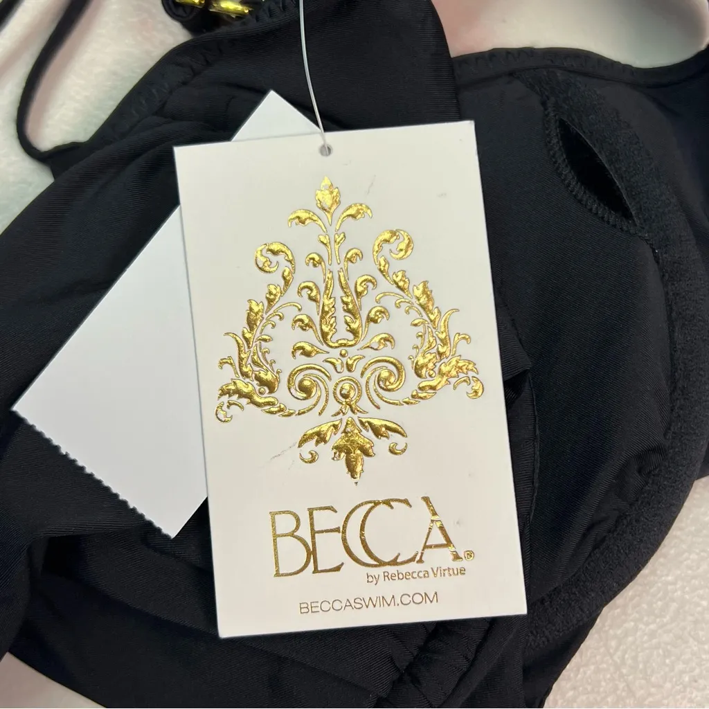 BECCA Black Bikini Top - Image 3