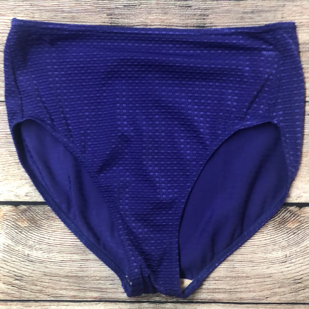 It Figures sz 12 purple 2pc bathing suit - Image 2