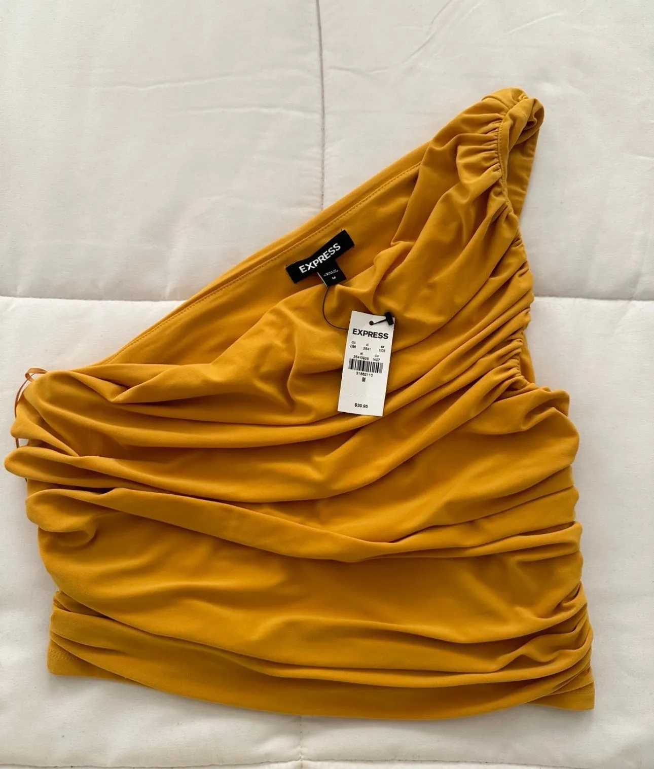 One Shoulder Cropped Top - Image 3