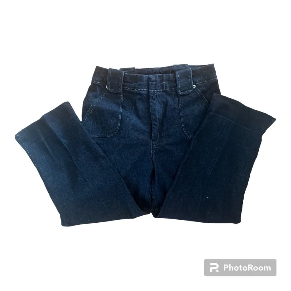 St. John  Denim High Waisted Capri Cropped Jeans - Image 3