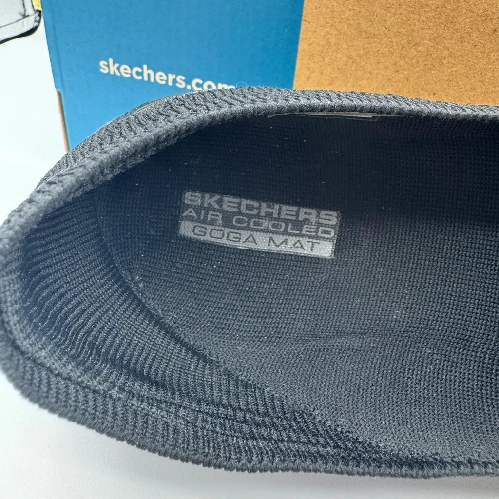 Skechers Knit Air Cooled Goga Mat Black 8 - Image 2