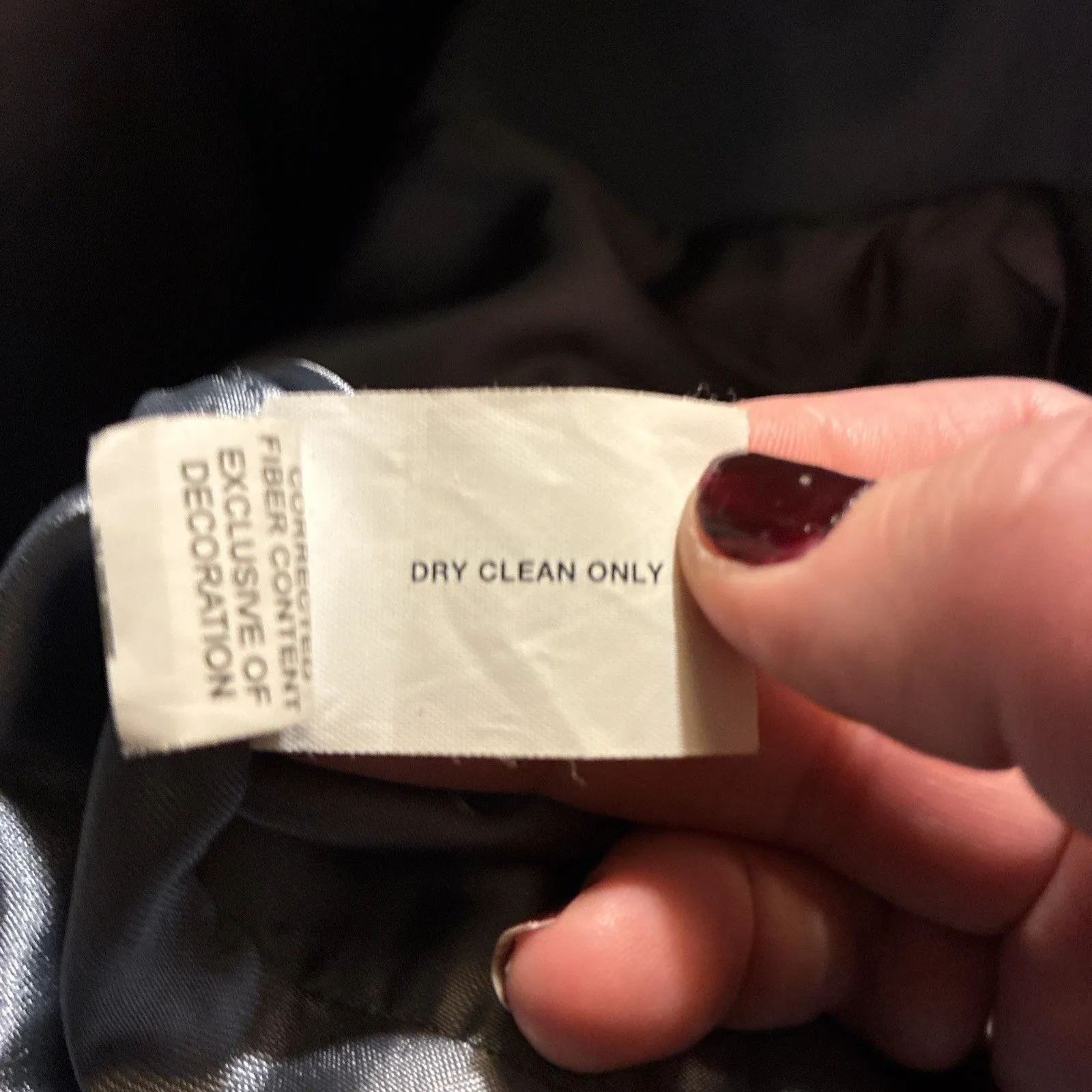 Gap  Women's Wool Blend Toggle Peacoat Blue Zip Up Casual Medium - Image 6