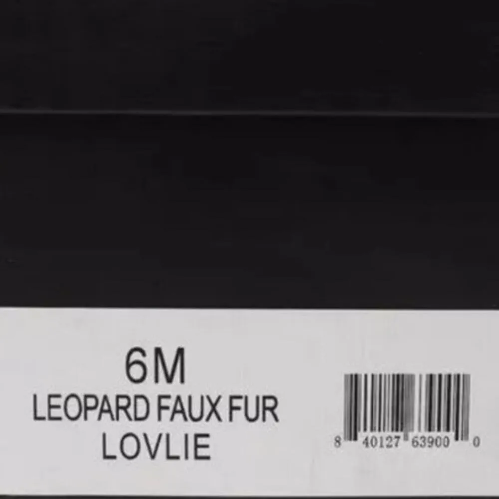 JSlides J/Slides Lovlie Slipper Leopard Faux Fur Animal Print Fuzzy Slide Sandals, S99 - Image 2