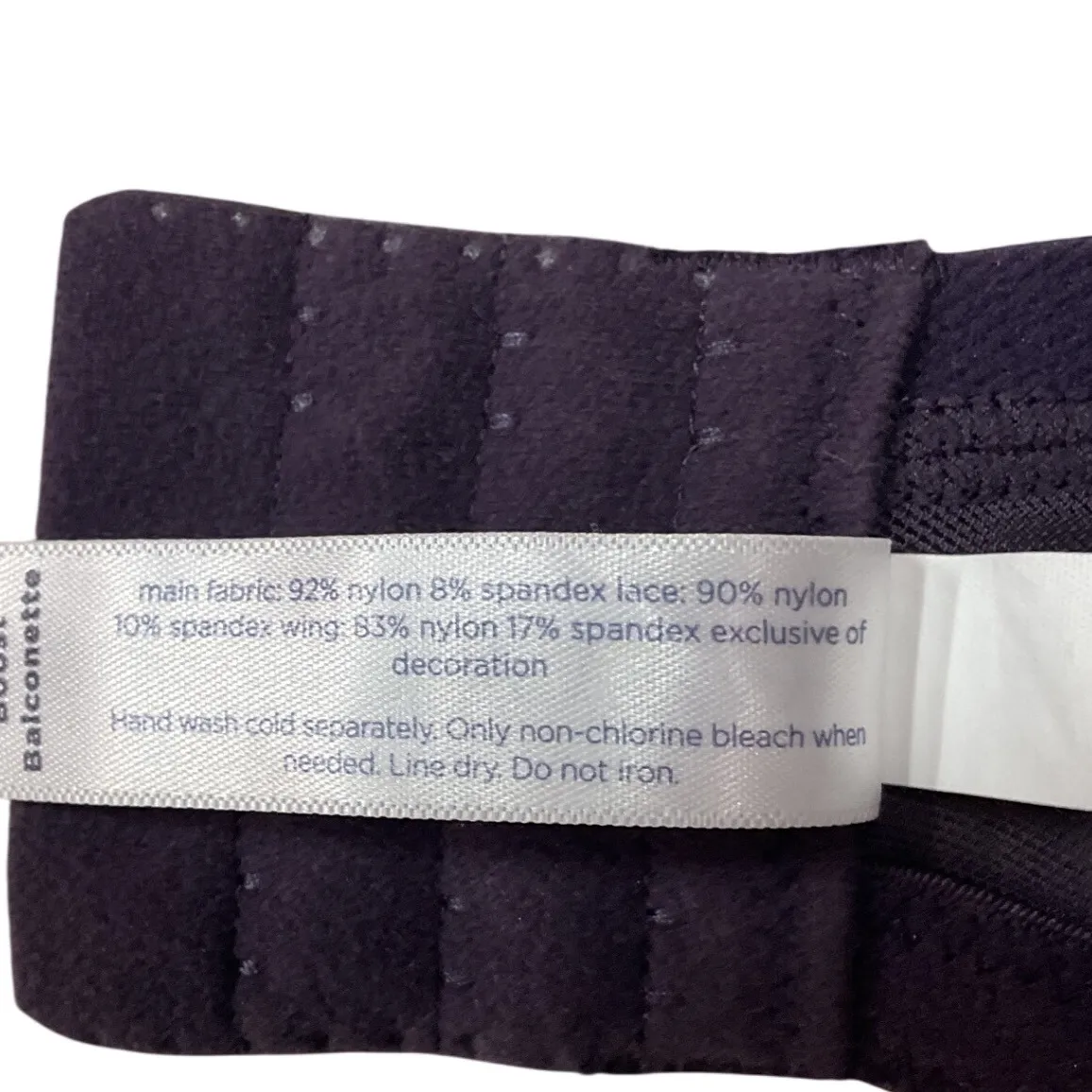 Cacique Boost Strappy Cage Front Sexy Padded Underwire Balconette Bra Size 40DD - Image 8