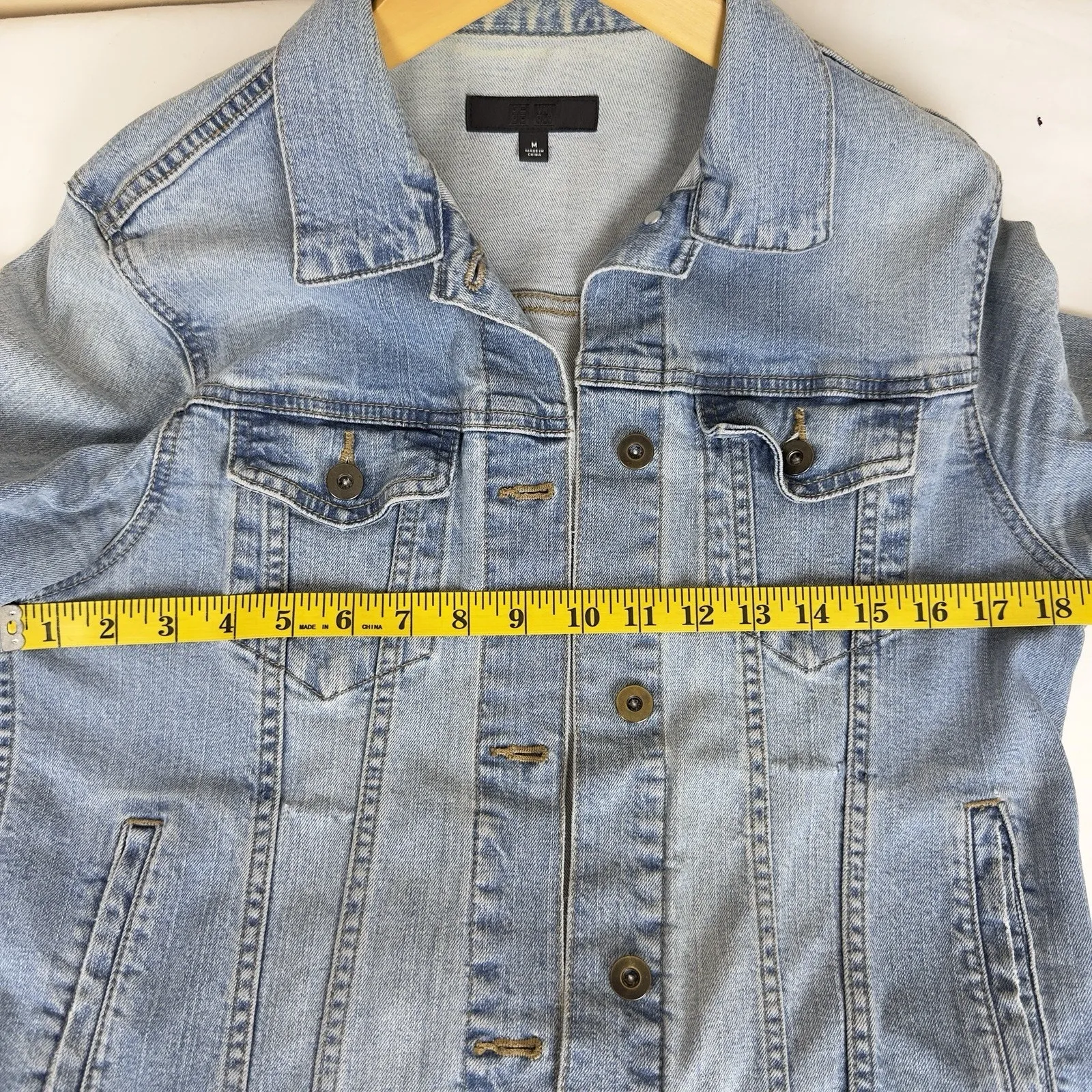 Uniqlo Women’s Denim Jacket, Size M, Classic and Versatile Style - Image 8