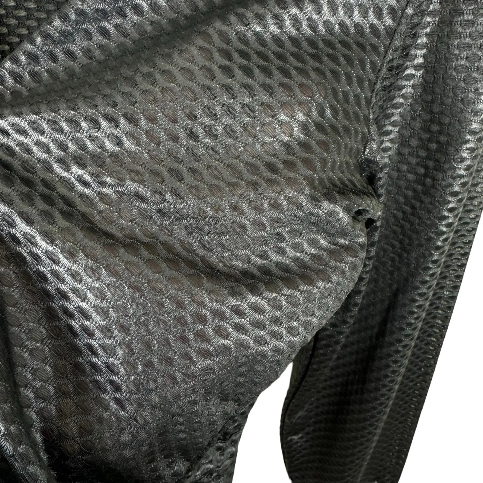 Nine West Active Black Zip Up Athletic Jacket Medium - Image 6